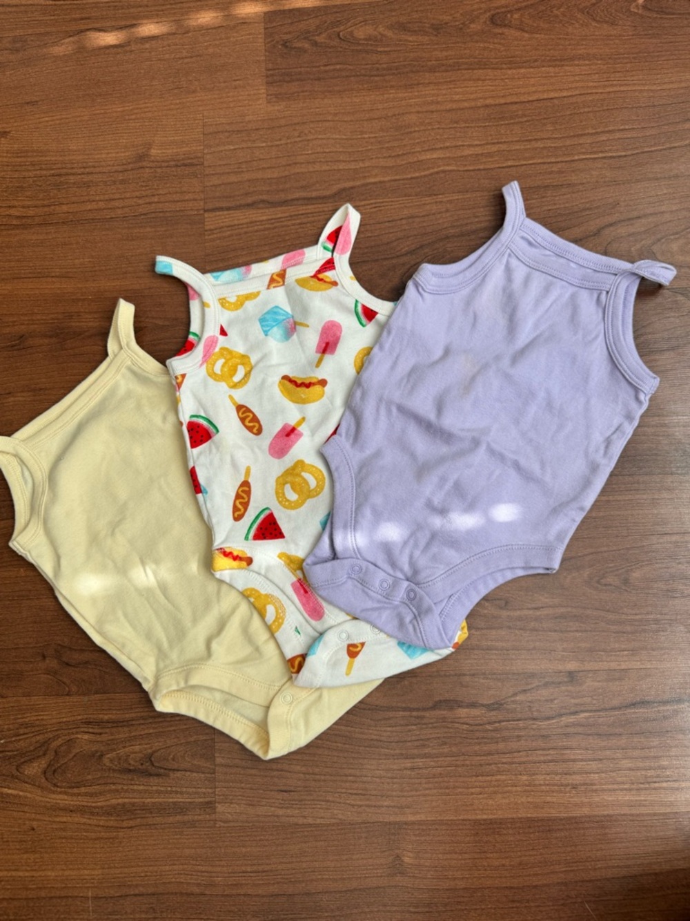 Old Navy Infant Tank Onesie BUNDLE of 3